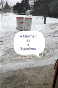 A Mailman as a Superhero